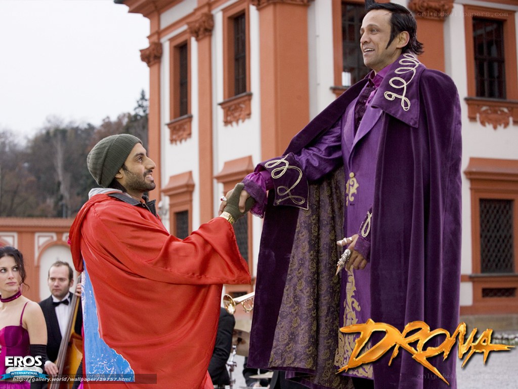 Drama movie scene with actors