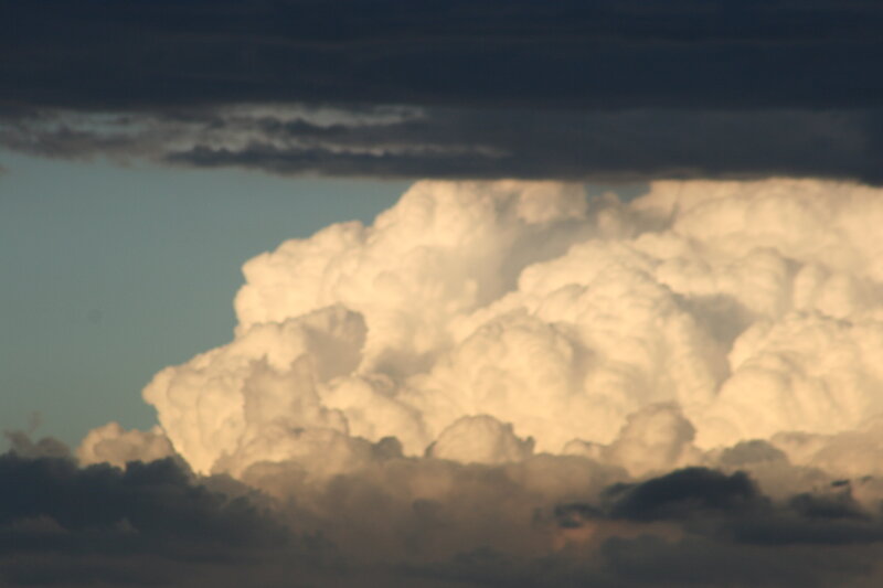 dramatic cloud formation