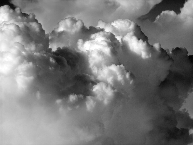 dramatic cloud formation