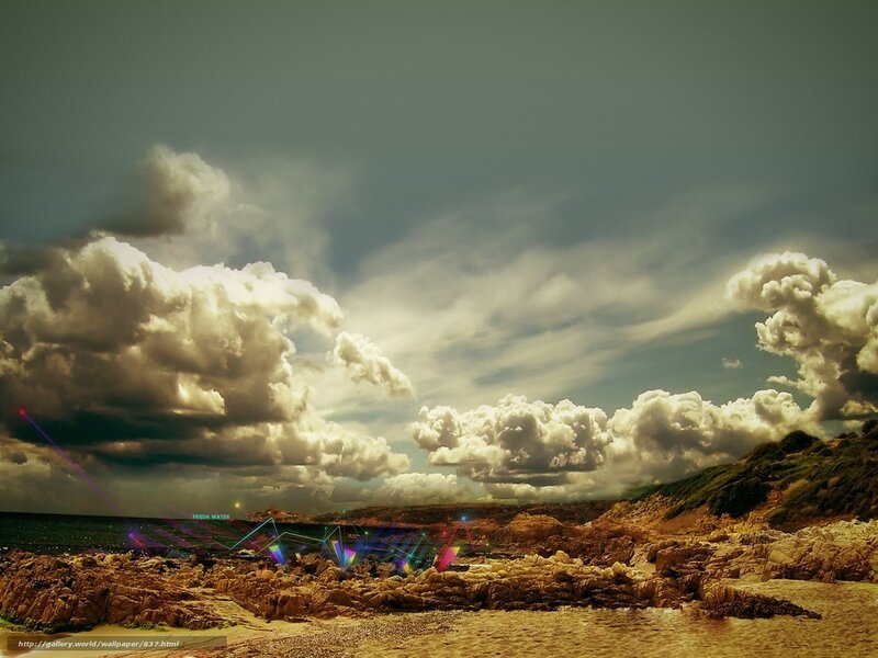 Dramatic coastal landscape