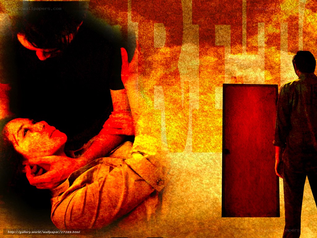 Dramatic scene with tension