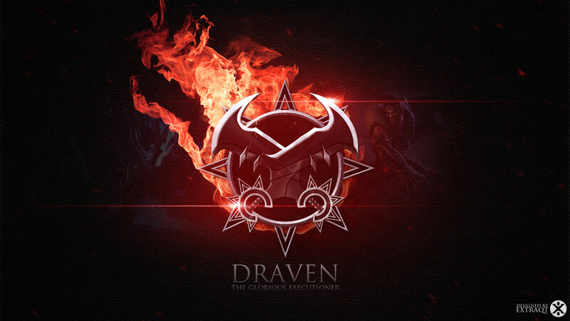 Draven Character Logo