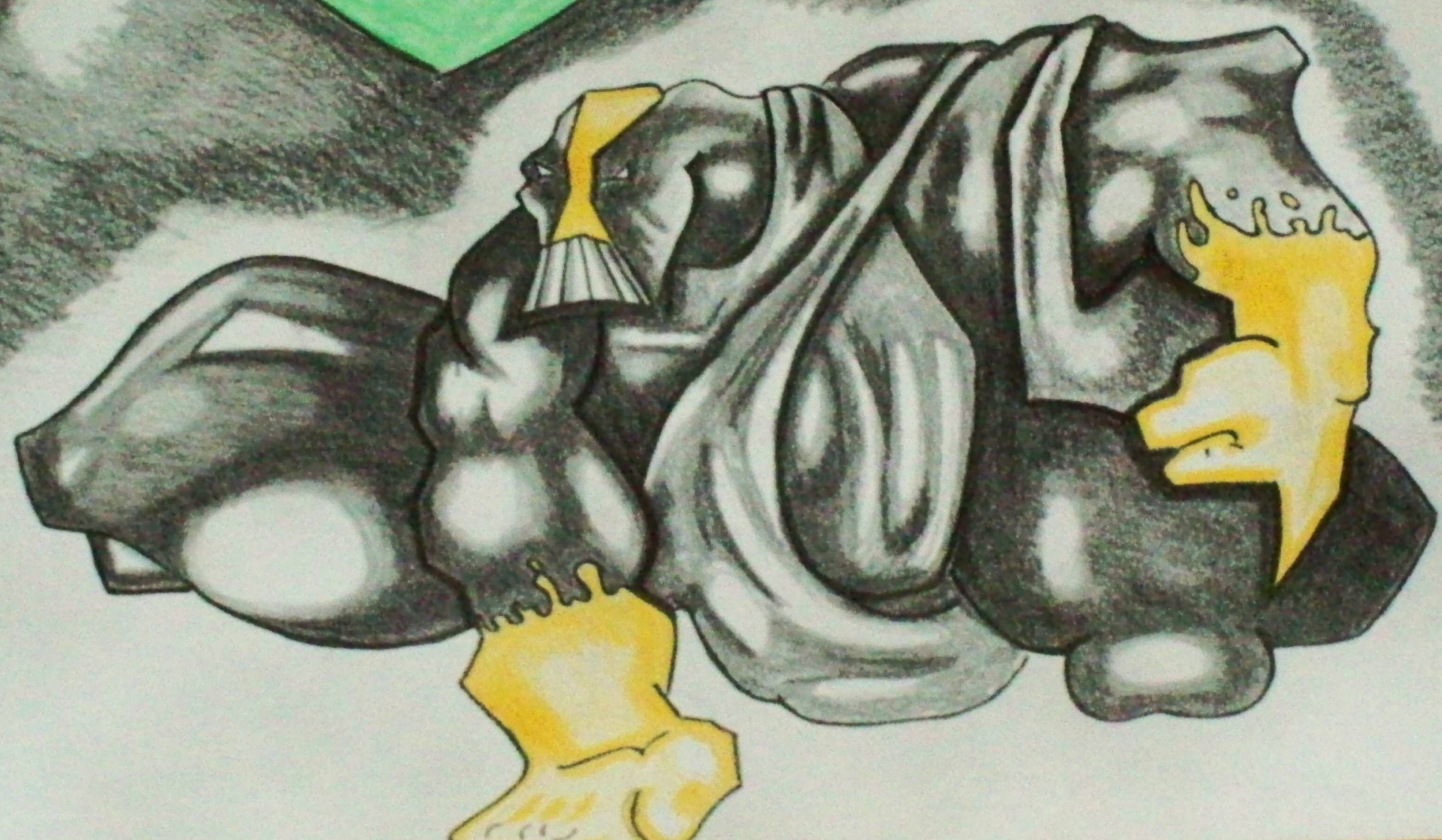 drawing of a creature