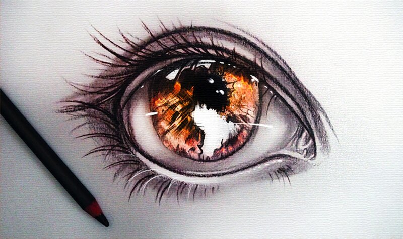 Drawing of an Eye
