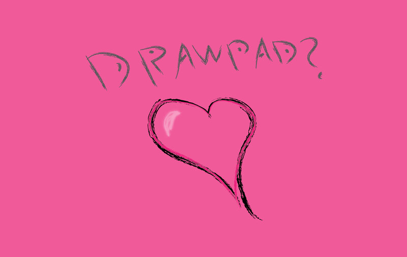 Drawpad heart drawing