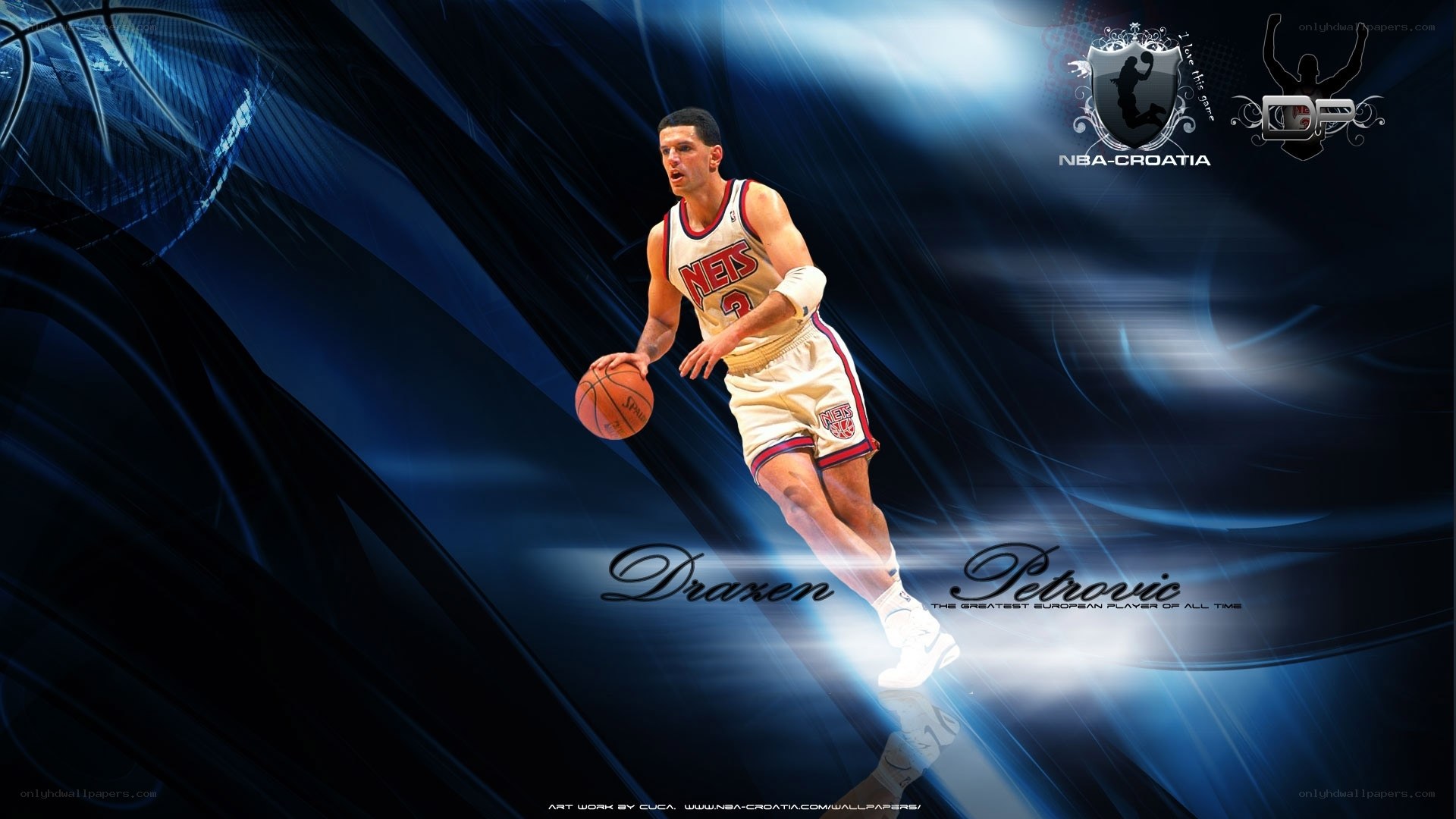 Drazen Petrovic basketball wallpaper