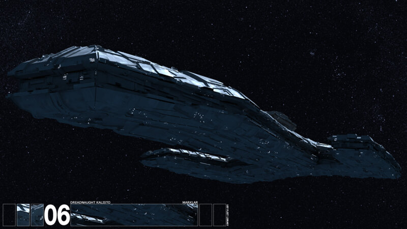 Dreadnaught Kalisto spaceship