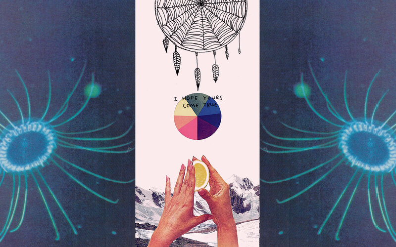 dream catcher collage