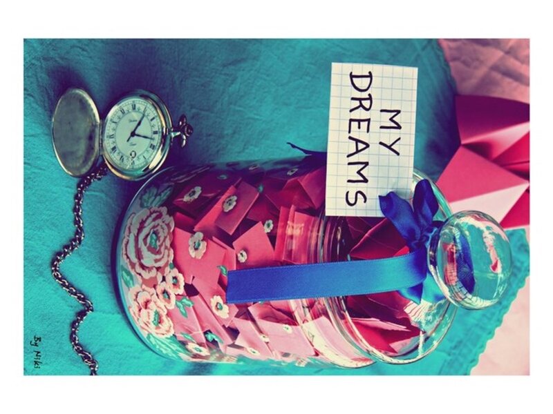 Dream Jar with Pocket Watch