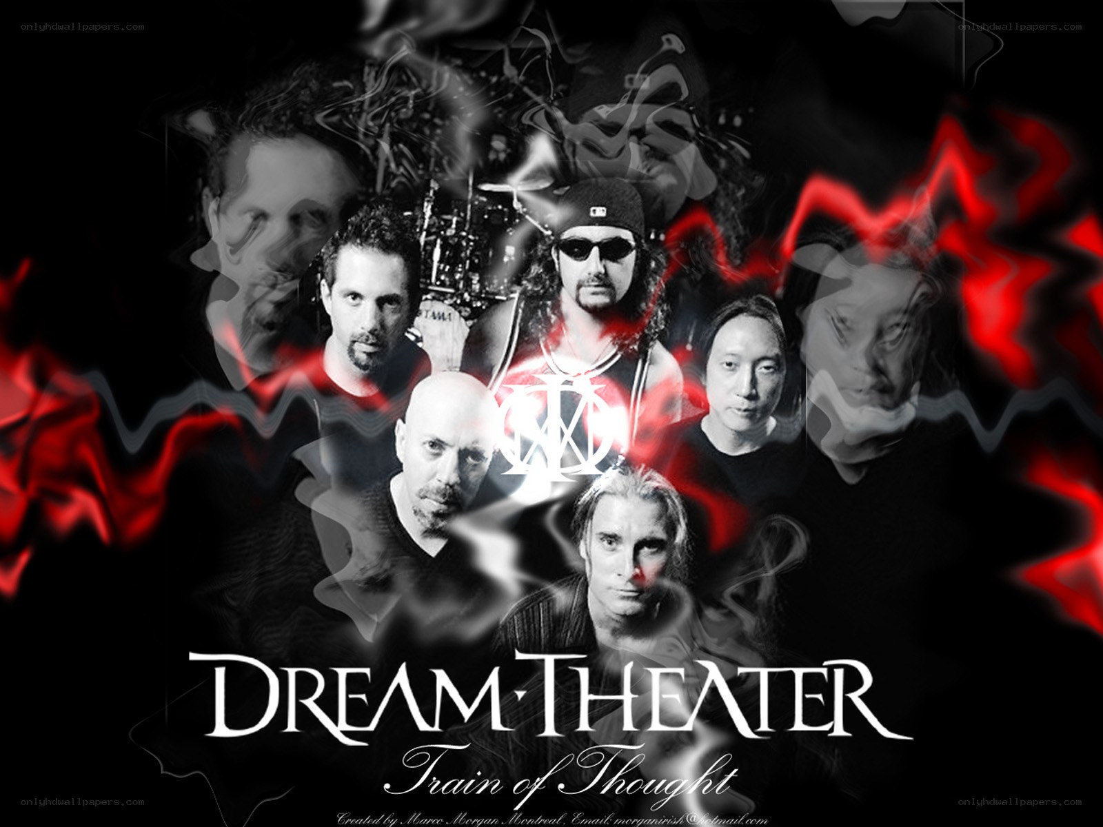 Dream Theater band collage