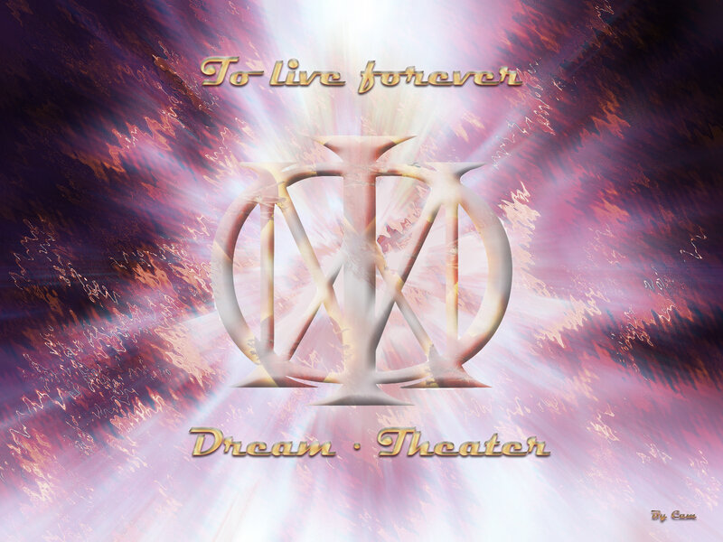 Dream Theater Logo — Purple