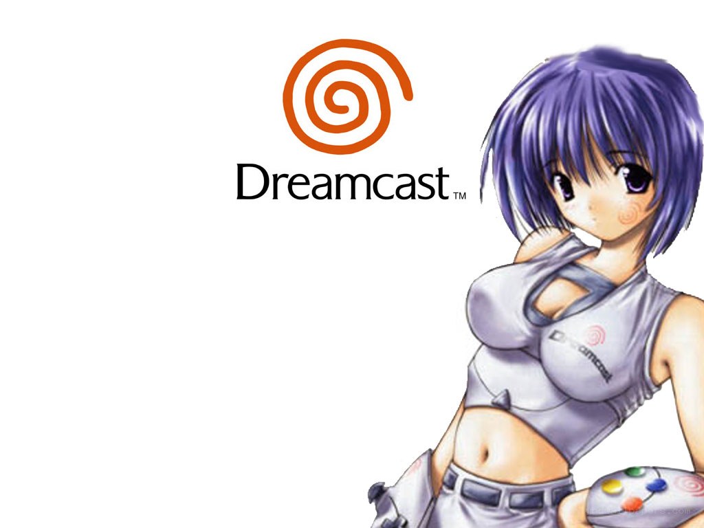 Dreamcast anime character