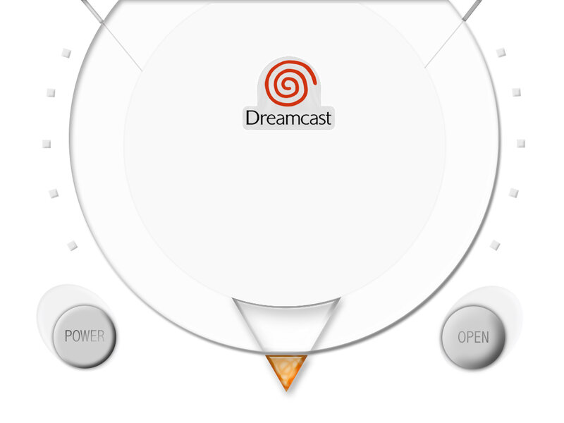 Dreamcast console interface