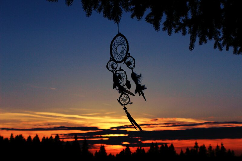 Dreamcatcher at Sunset