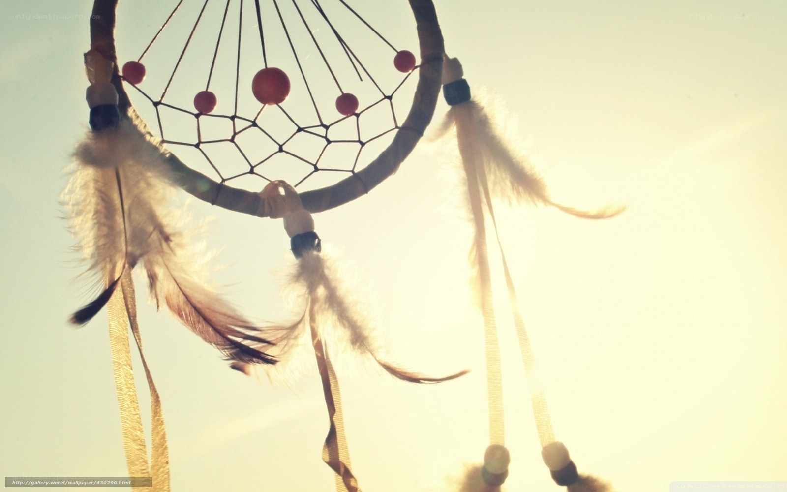 dreamcatcher in sunlight