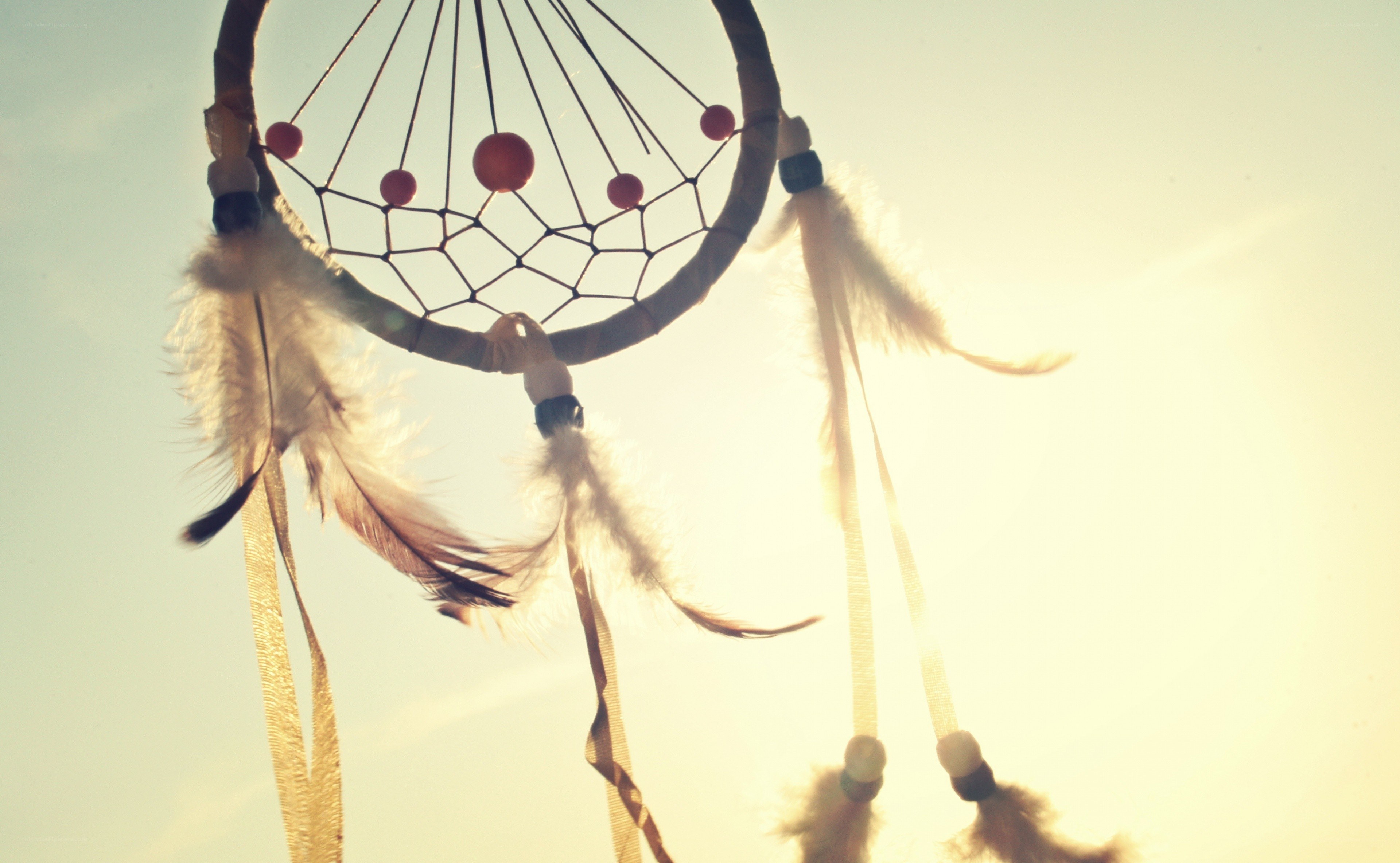 dreamcatcher in sunlight