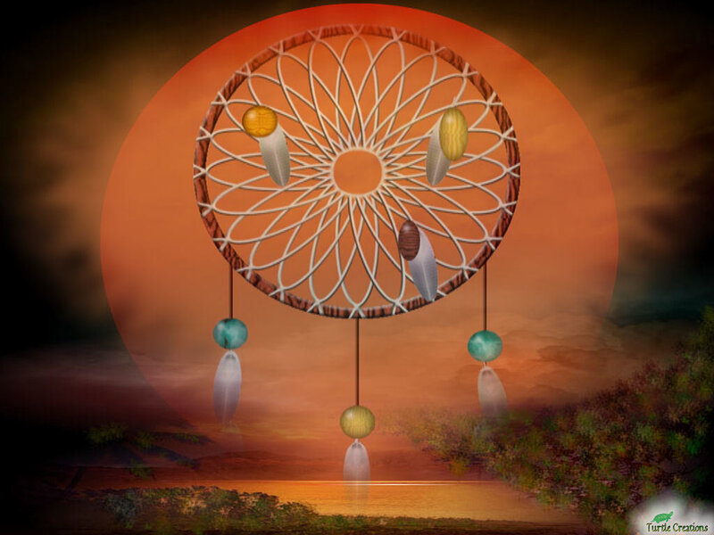Dreamcatcher in Sunset
