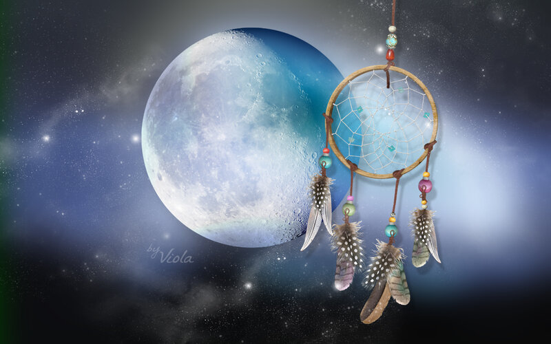 Dreamcatcher with Moon