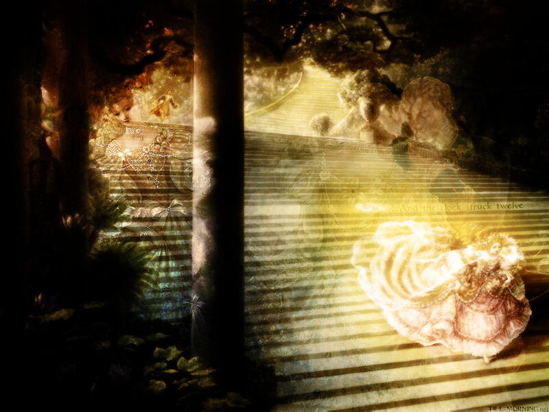 dreamlike fantasy scene