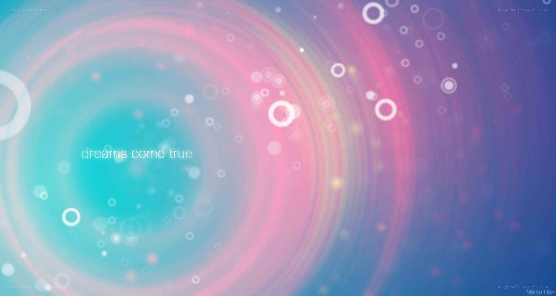 dreams come true background