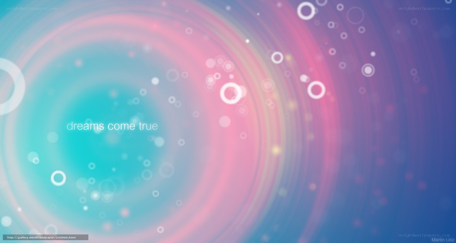 dreams come true wallpaper