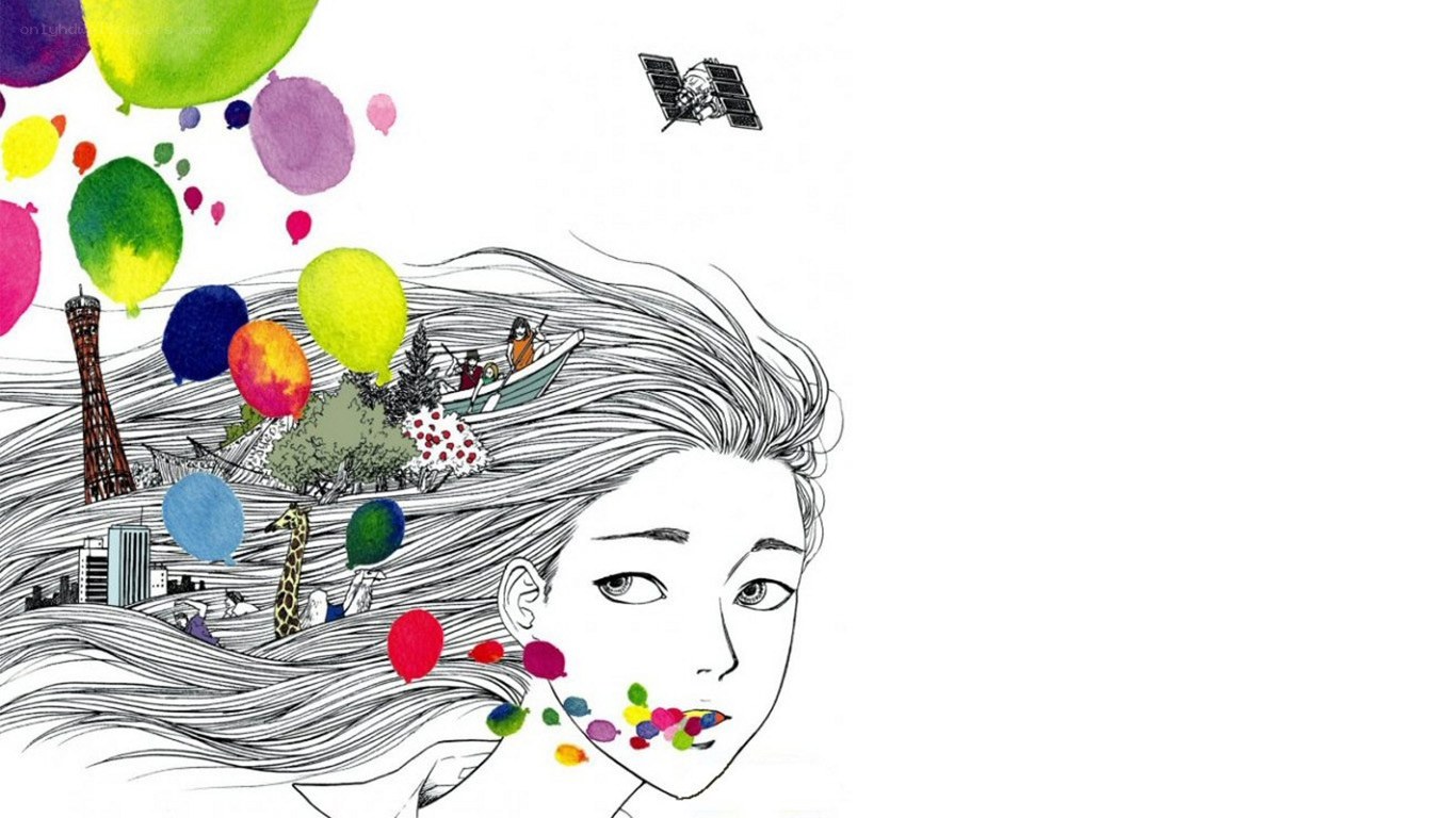 dreams in colorful thoughts