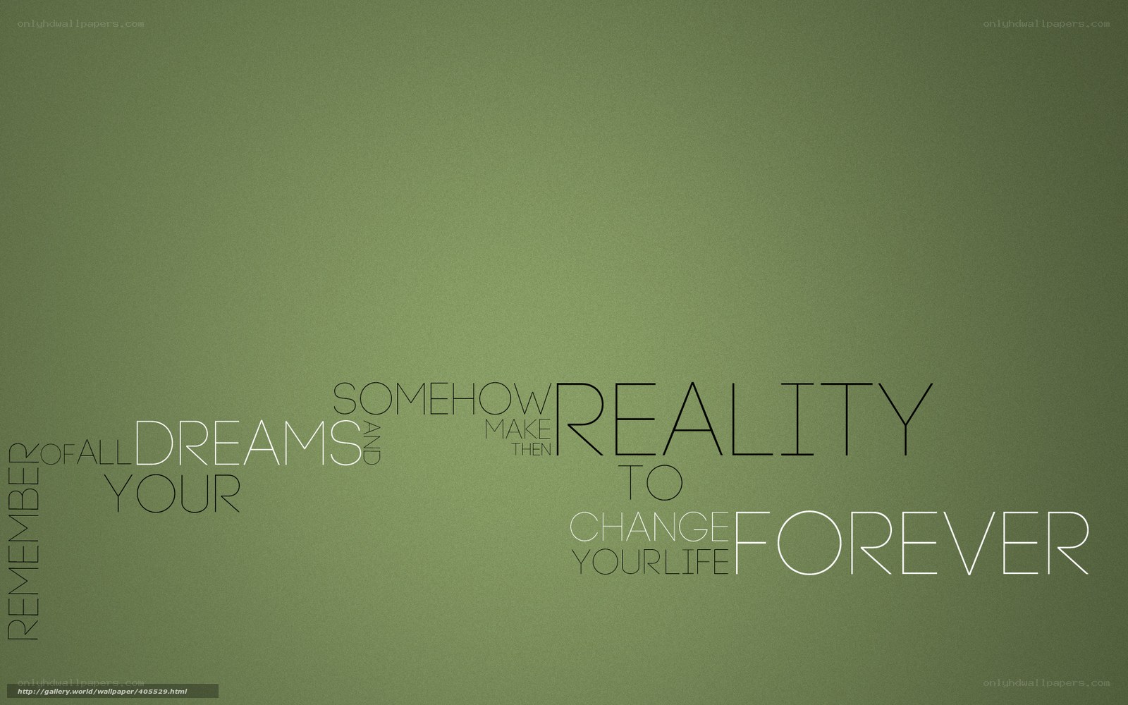Dreams to reality quote