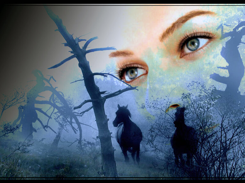 dreamy eyes and horses