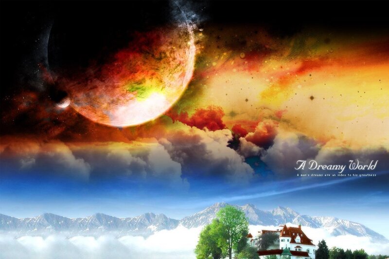 Dreamy World Landscape