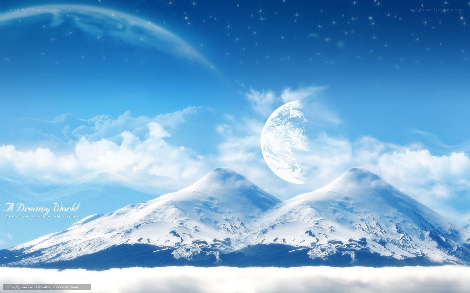 Dreamy World Landscape
