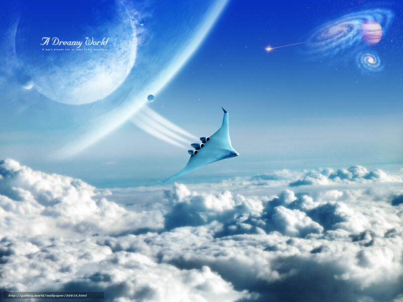 Dreamy World Space Flight