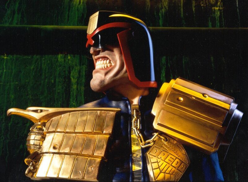 Dredd action figure