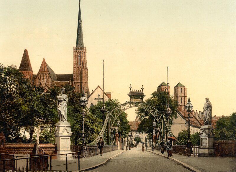 Dresden Bridge and Church