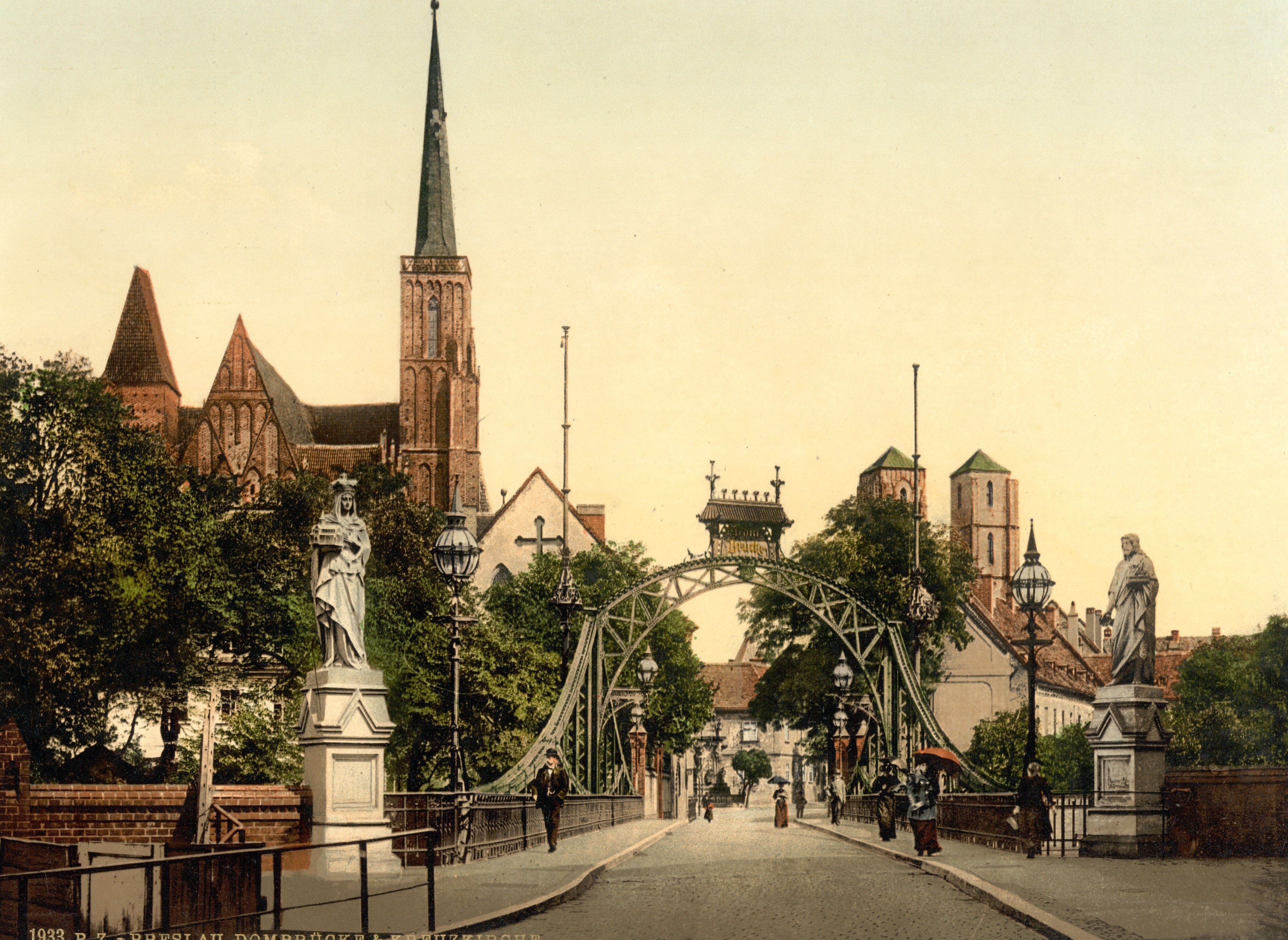 Dresden Bridge and Church
