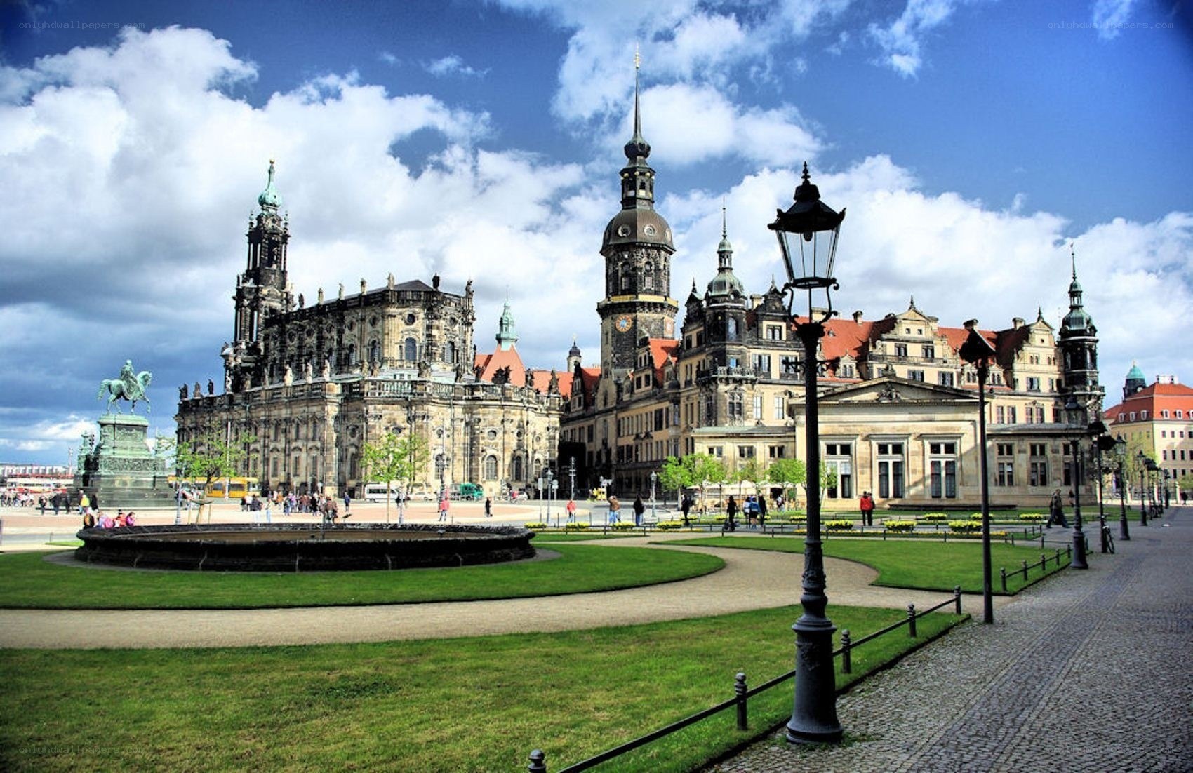 Dresden Castle and Cathedral