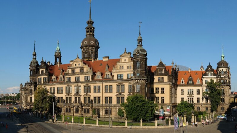 Dresden Castle — Blue