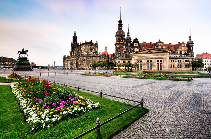 Dresden Castle Complex — Green