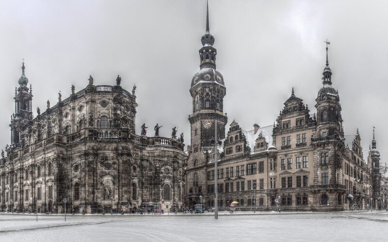 Dresden's historic city center