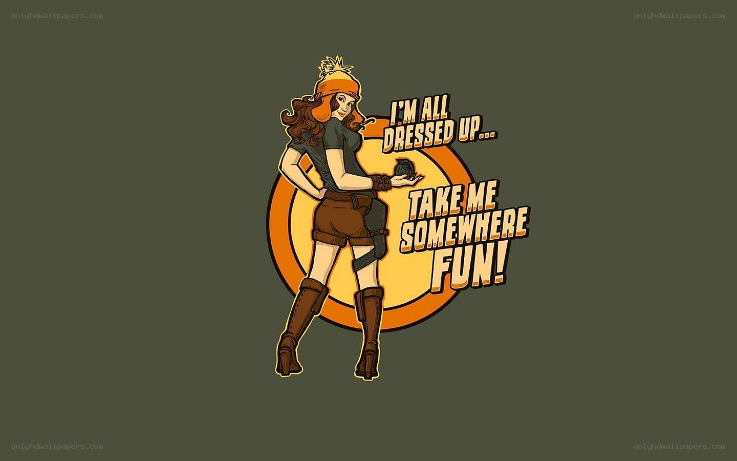 dressed up for adventure