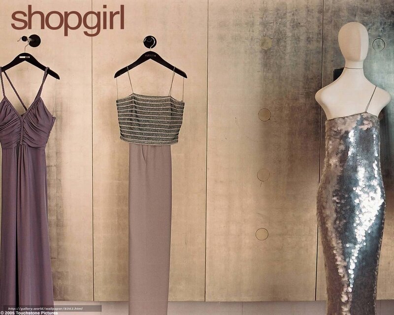 Dresses on display in a shop