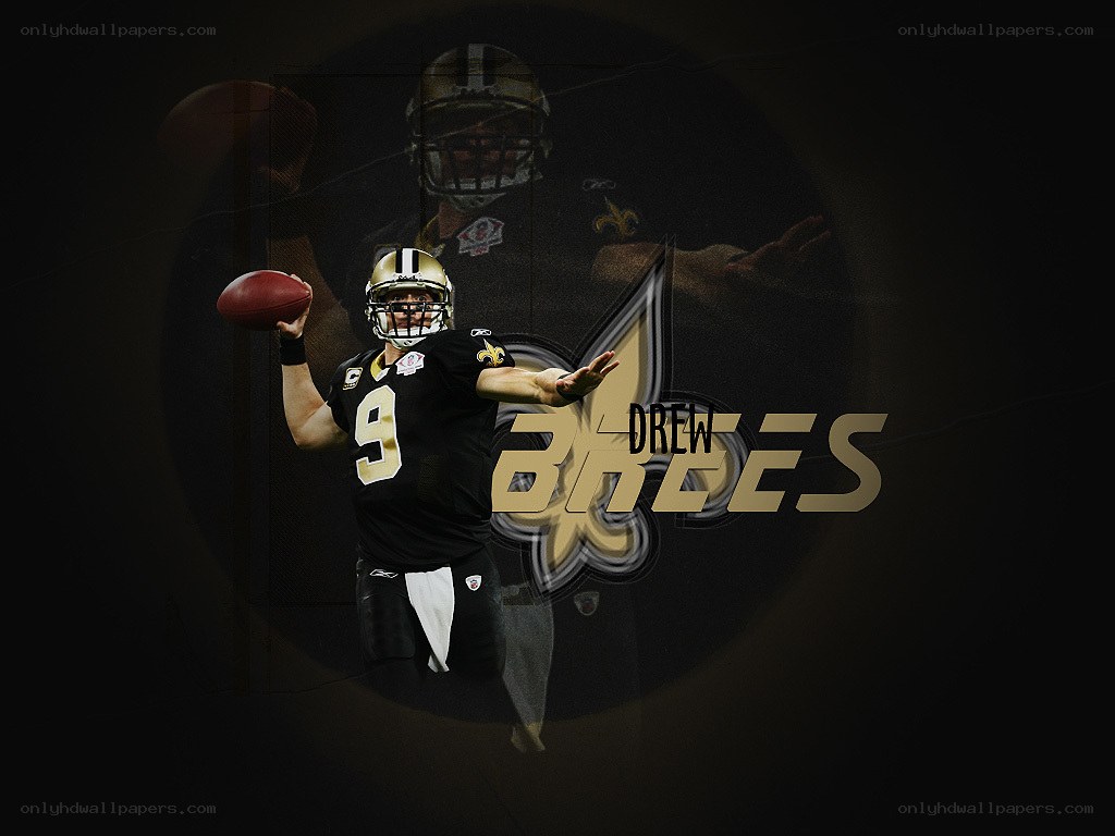 Drew Brees football wallpaper