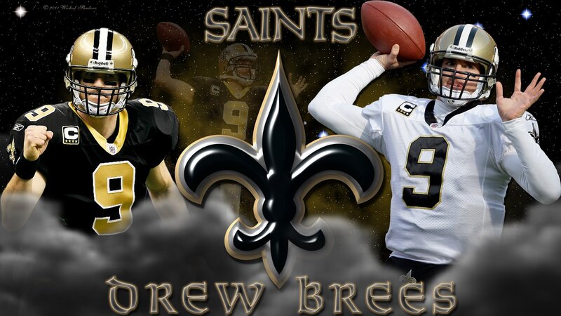 Drew Brees Saints wallpaper