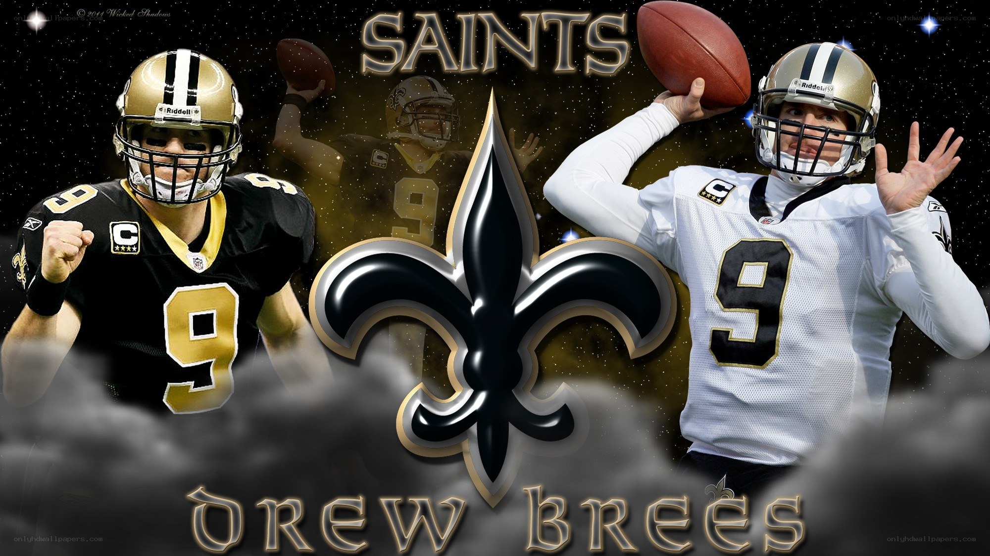 Drew Brees Saints wallpaper