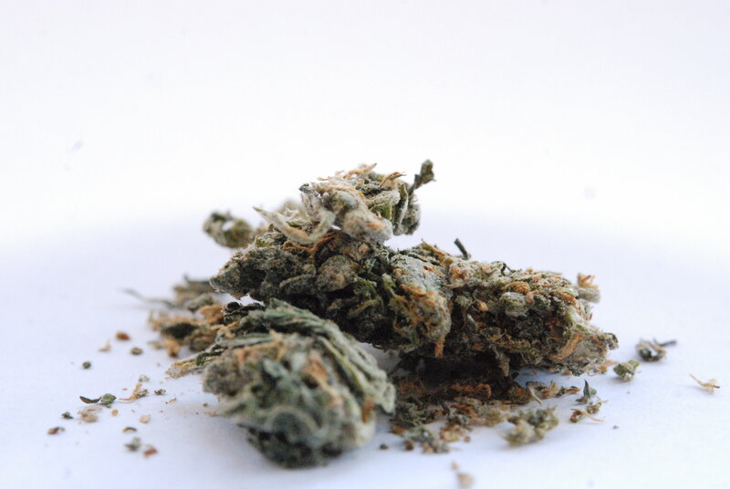 dried cannabis buds
