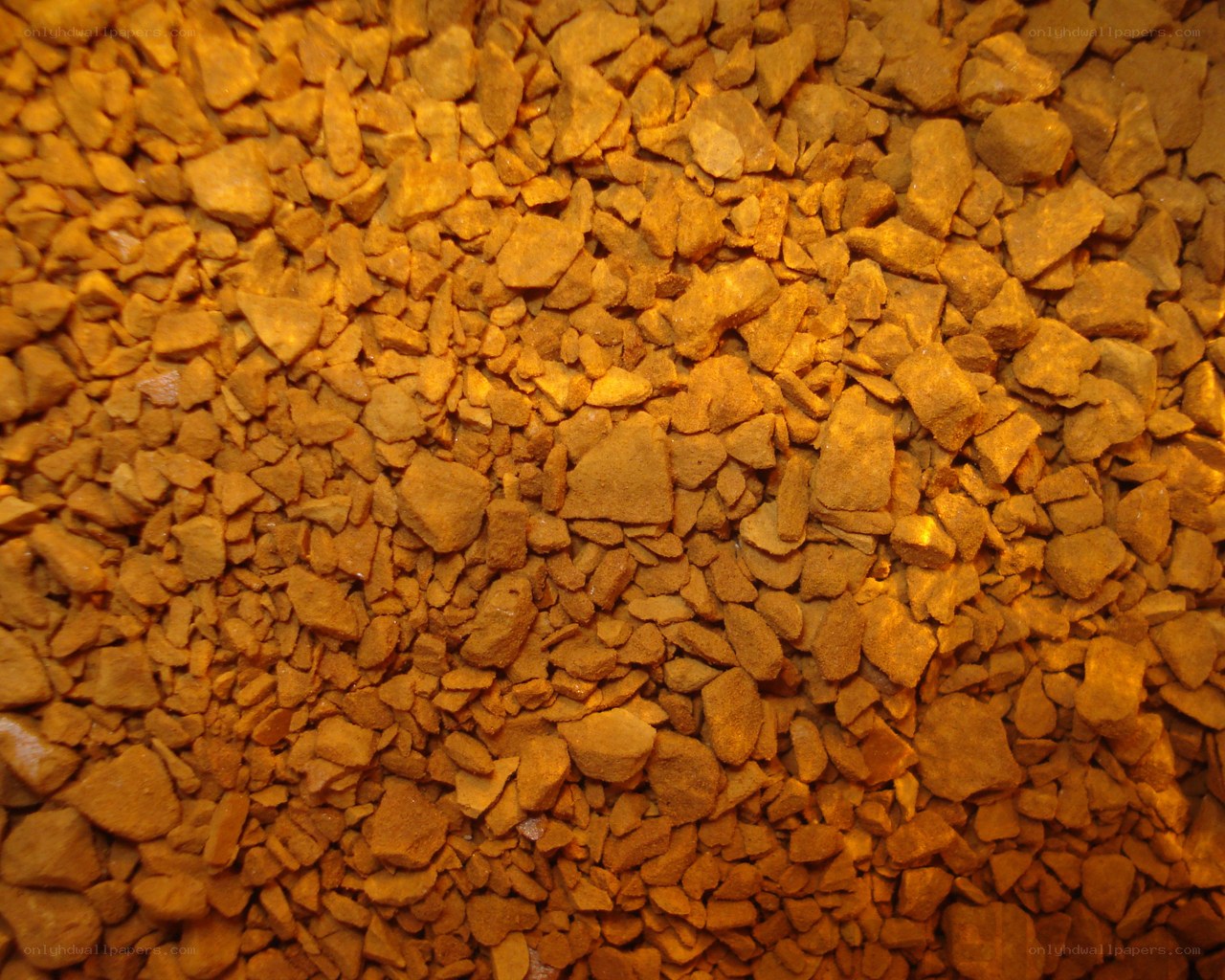 dried coffee granules