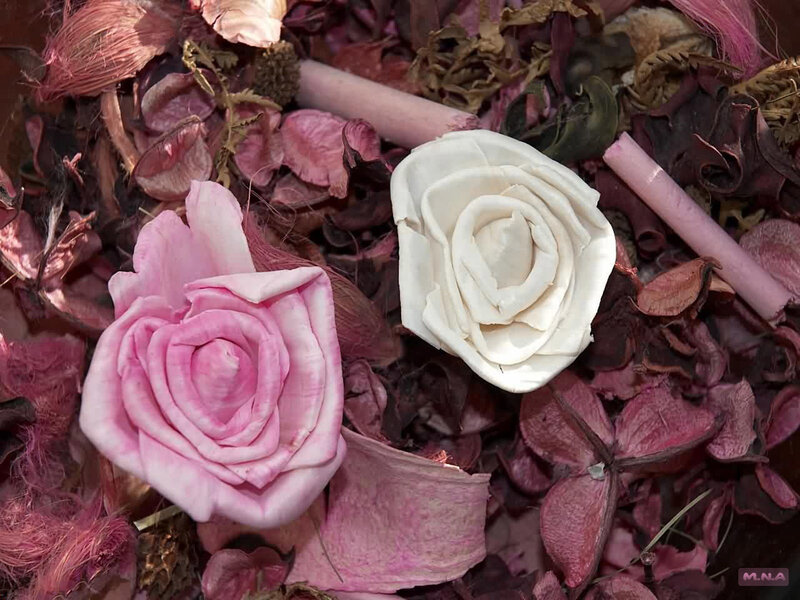 dried flower arrangement