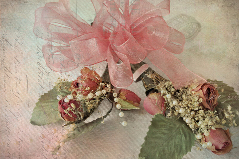 Dried Flower Bouquet — Pink