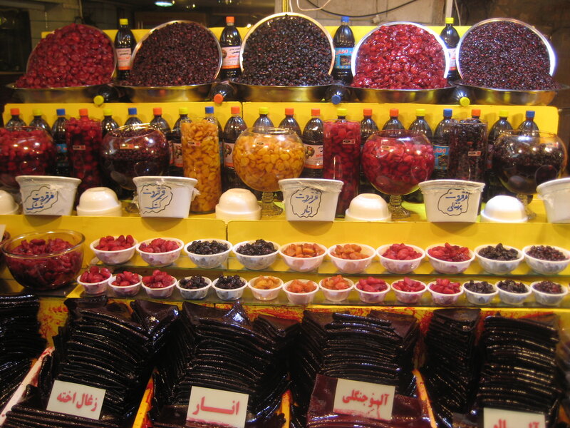 Dried Fruit Display