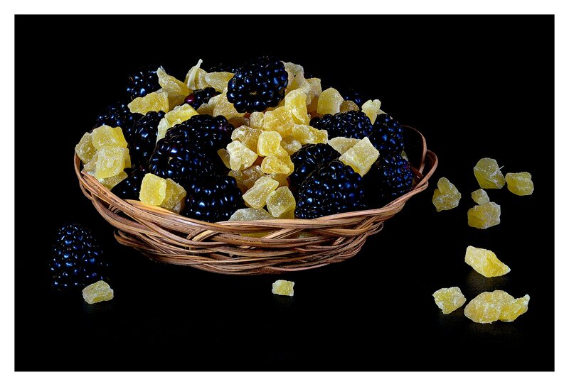 Dried Fruit in Basket