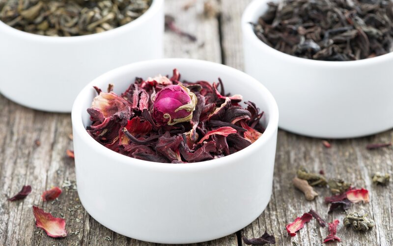 Dried Hibiscus Flowers
